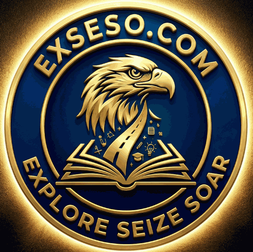 EXSESO gold eagle emblem