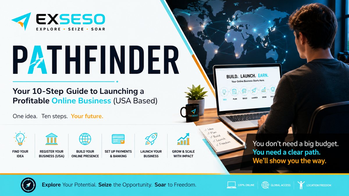 Pathfinder — 10-step guide to launching a profitable online business